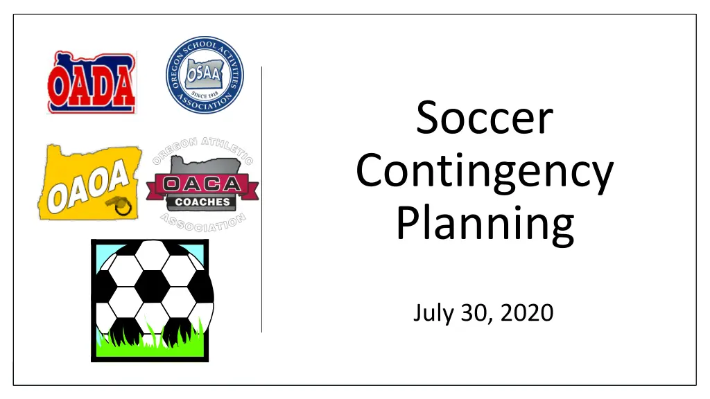 soccer contingency planning n.w