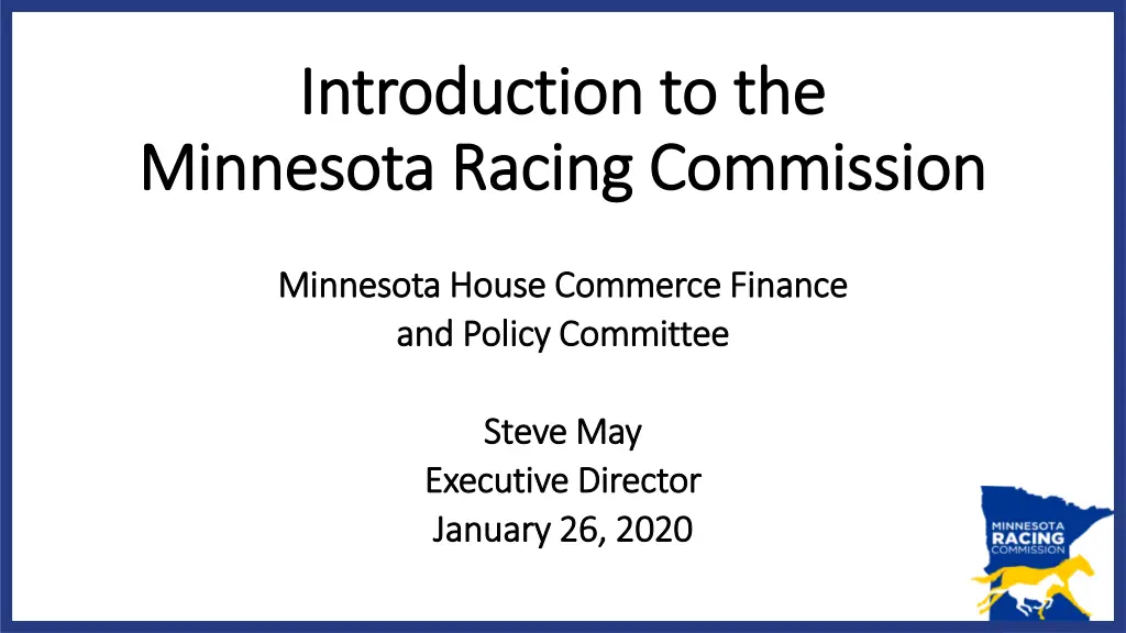 introduction to the introduction to the minnesota n.w