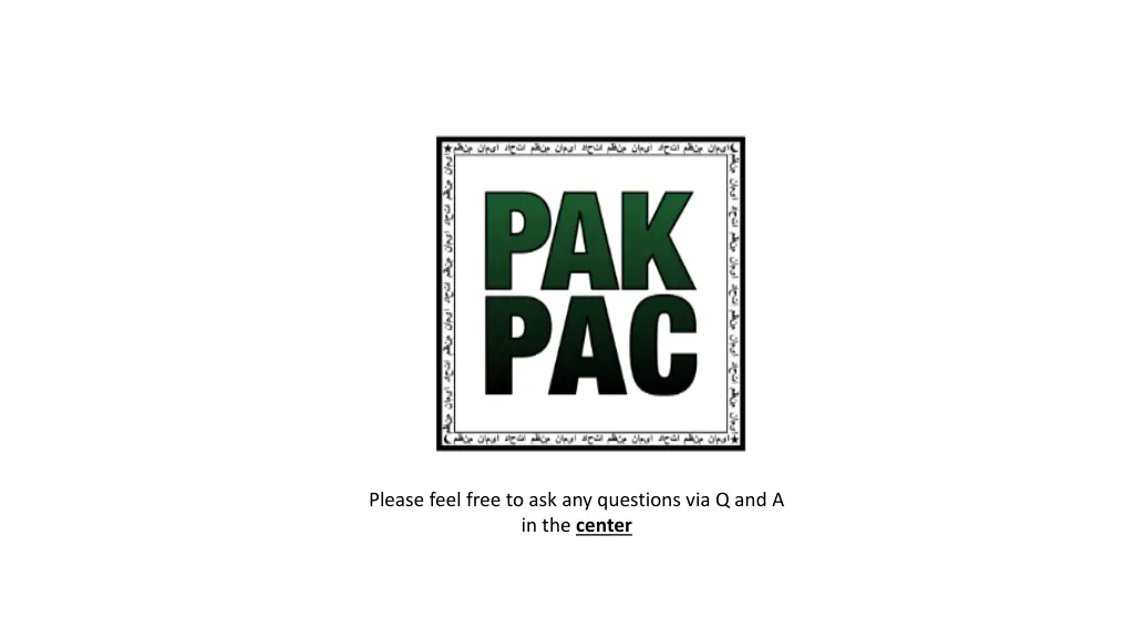 please feel free to ask any questions n.w