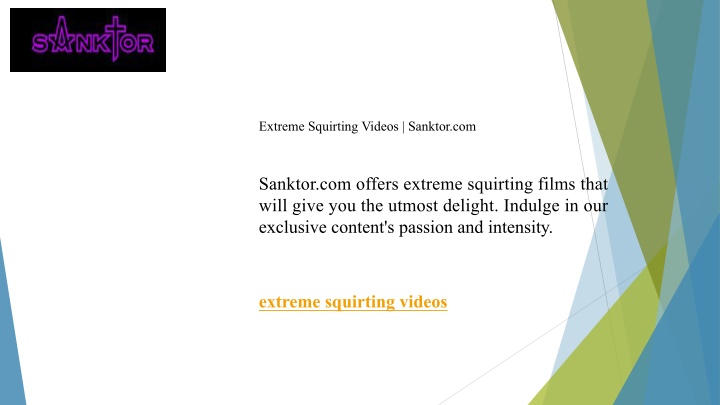 extreme squirting videos sanktor com n.w