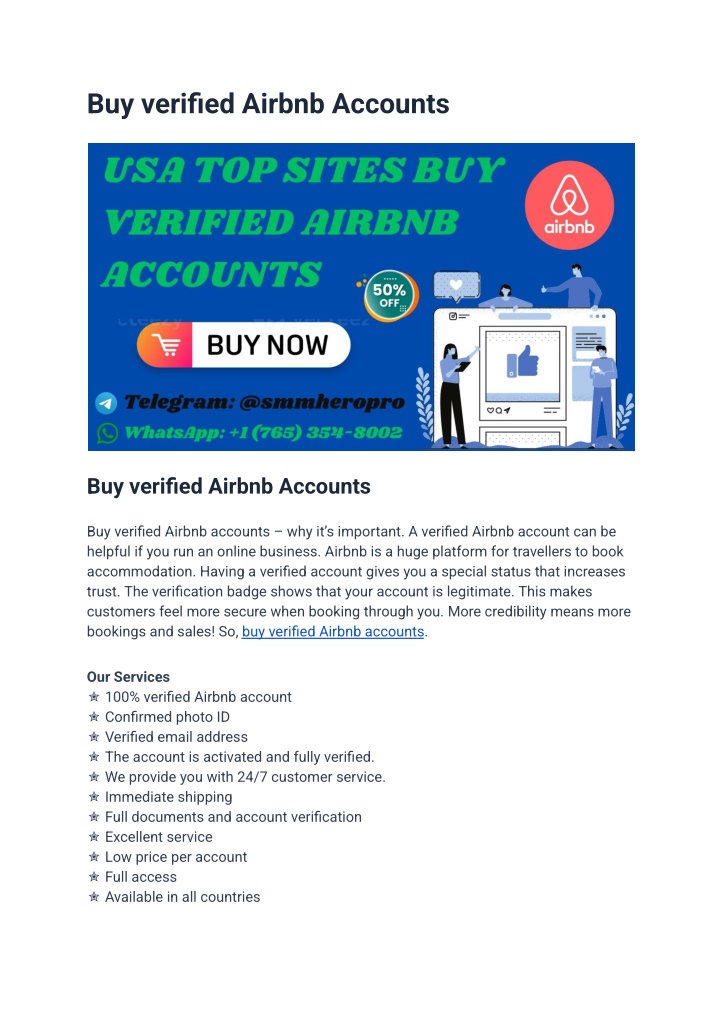 buy verified airbnb accounts n.w