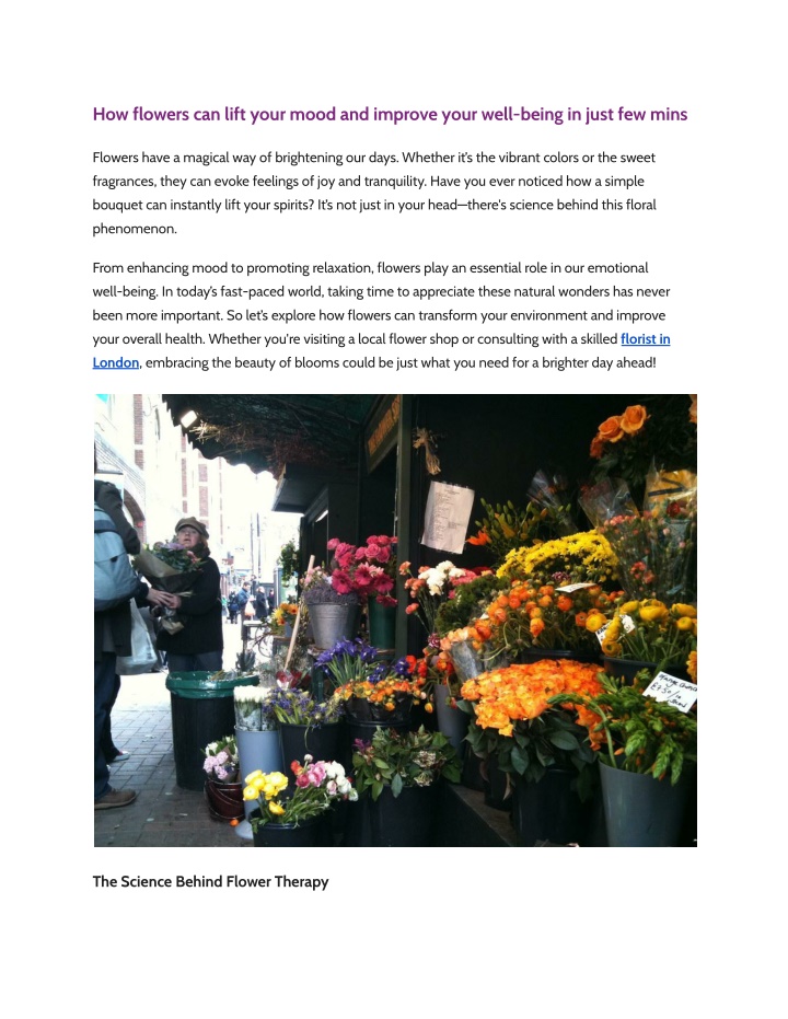 how flowers can lift your mood and improve your n.w