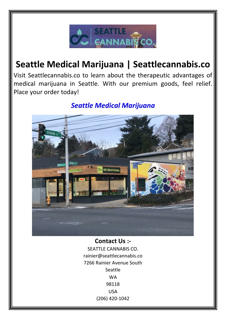 seattle medical marijuana seattlecannabis n.w
