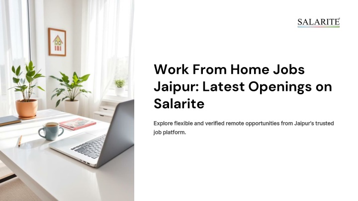 Work From Home Jobs Jaipur at salarite