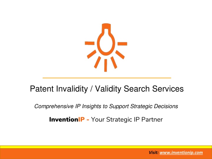 Patent Invalidity & Validity Search Services | InventionIP