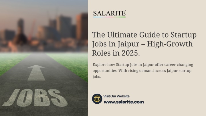 the ultimate guide to startup jobs in jaipur high n.w