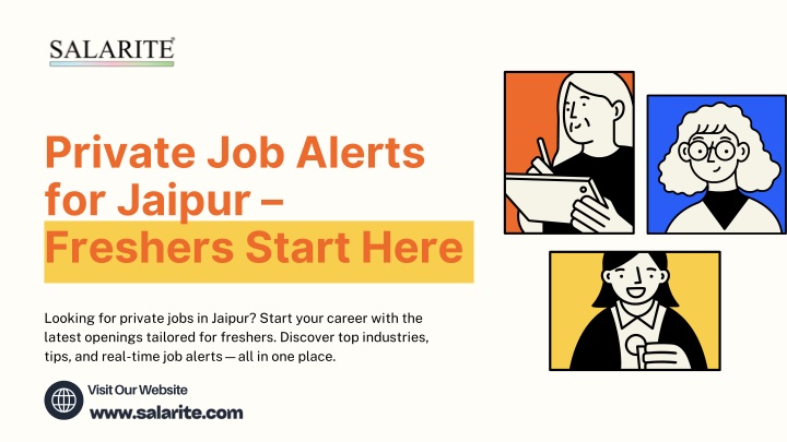 Private Job Alerts for Jaipur – Freshers Start Here