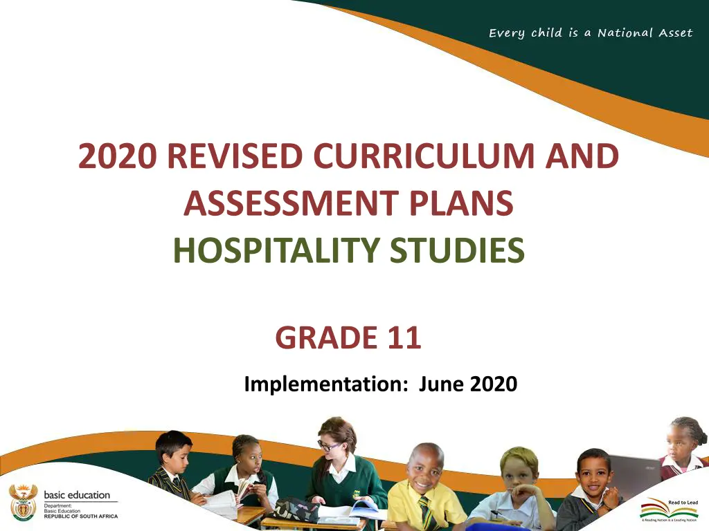 2020 revised curriculum and assessment plans n.w