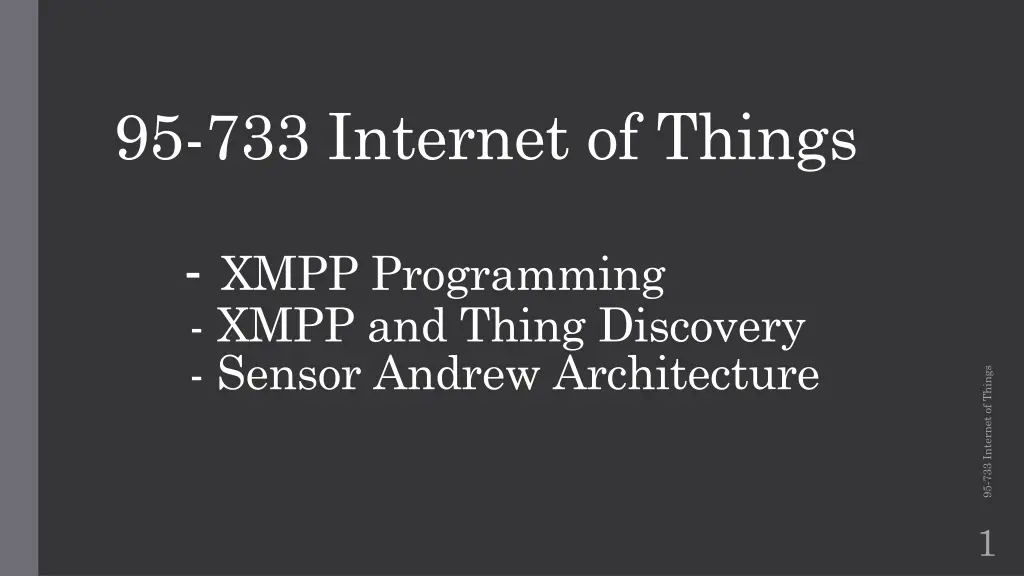 95 733 internet of things n.w
