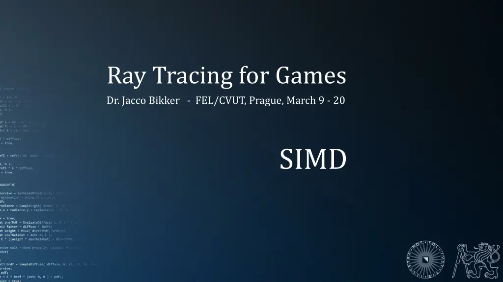 ray tracing for games n.w