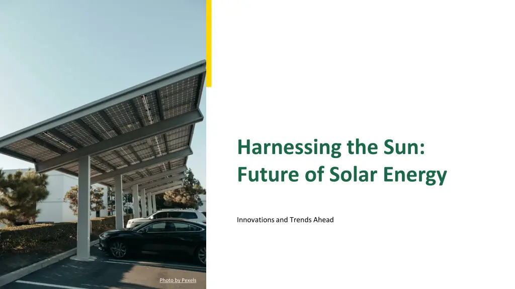 harnessing the sun future of solar energy n.w