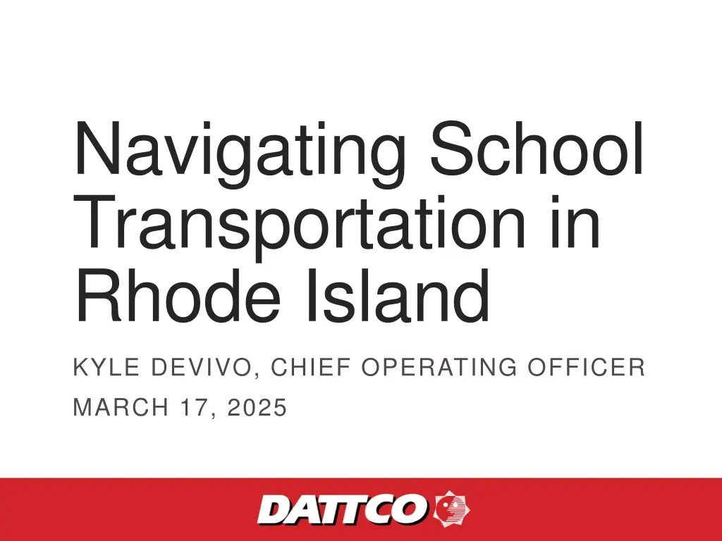 navigating school transportation in rhode island n.w