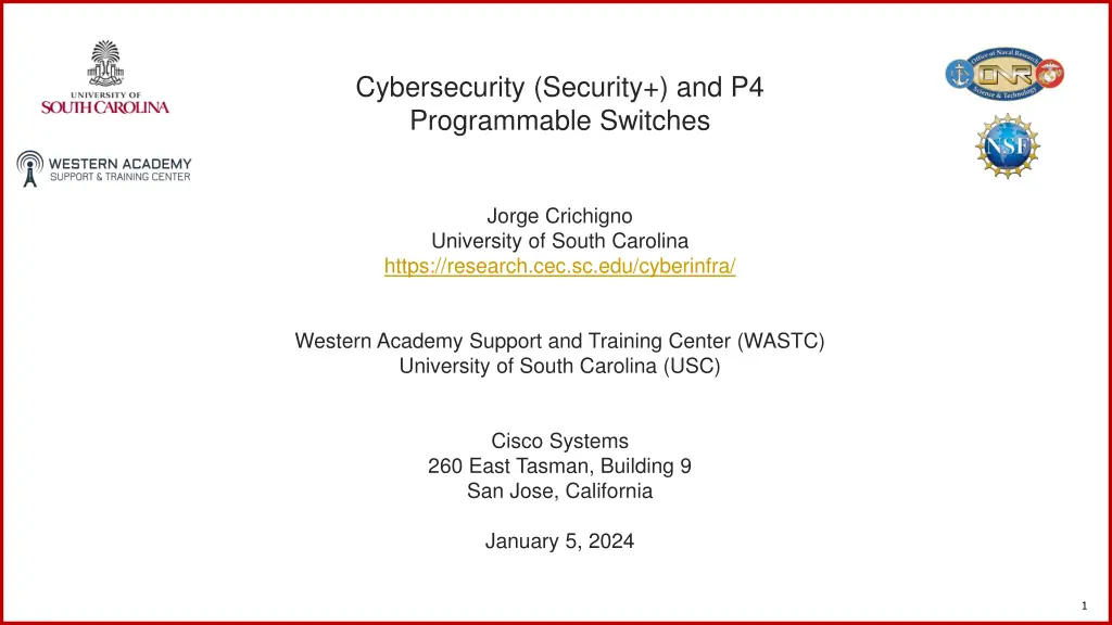 cybersecurity security and p4 programmable n.w