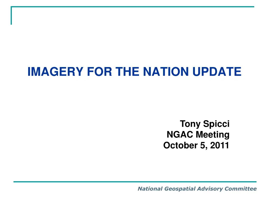 imagery for the nation update n.w