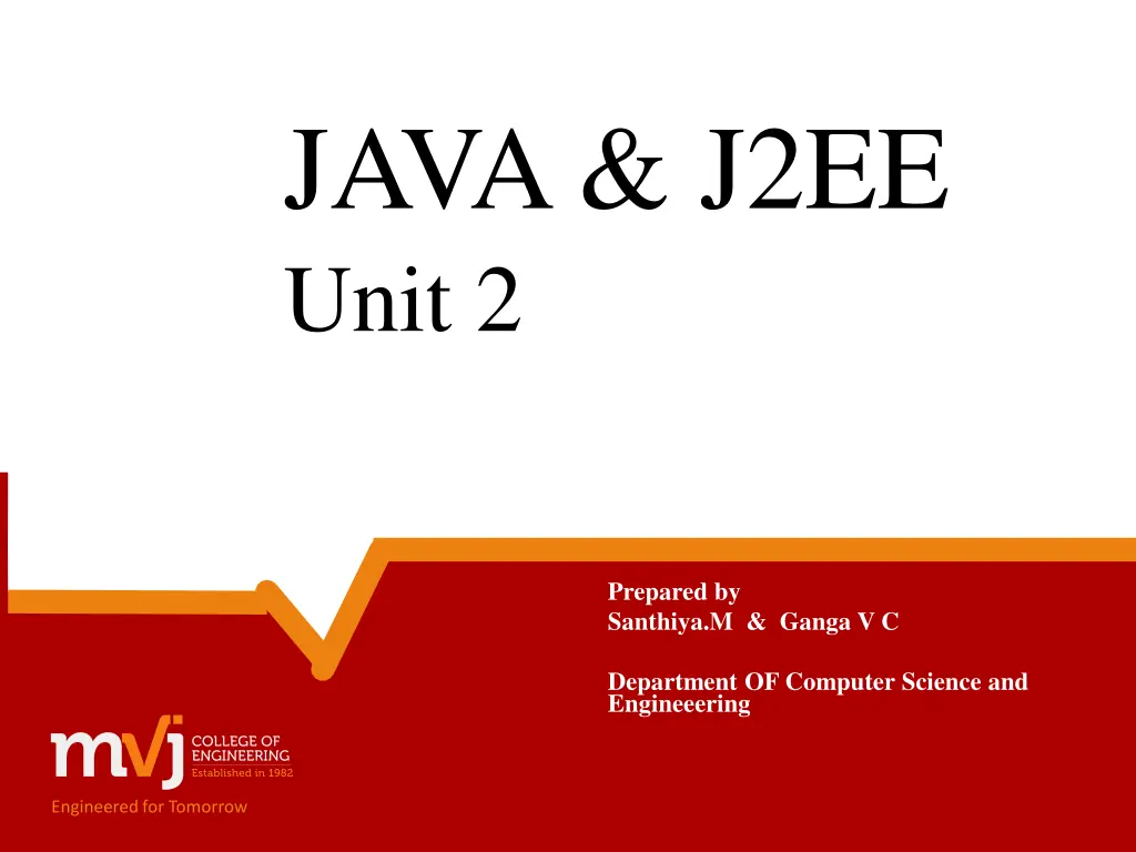 java j2ee unit 2 n.w