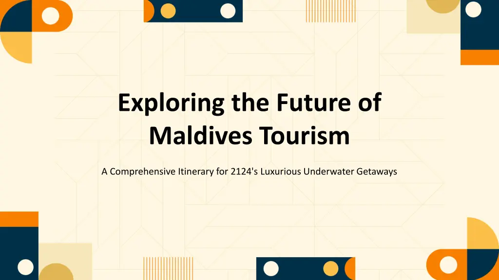 exploring the future of maldives tourism n.w
