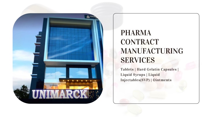 pharma contract manufacturing services n.w