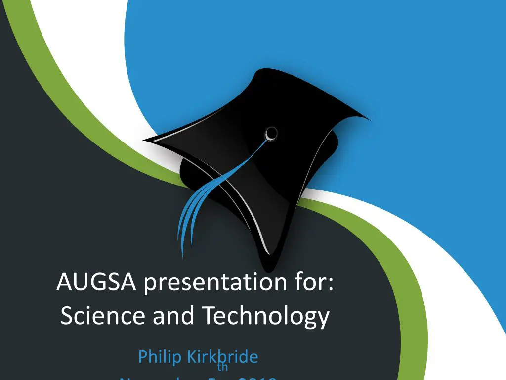 augsa presentation for science and technology n.w
