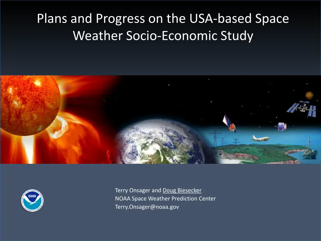 plans and progress on the usa based space weather n.w