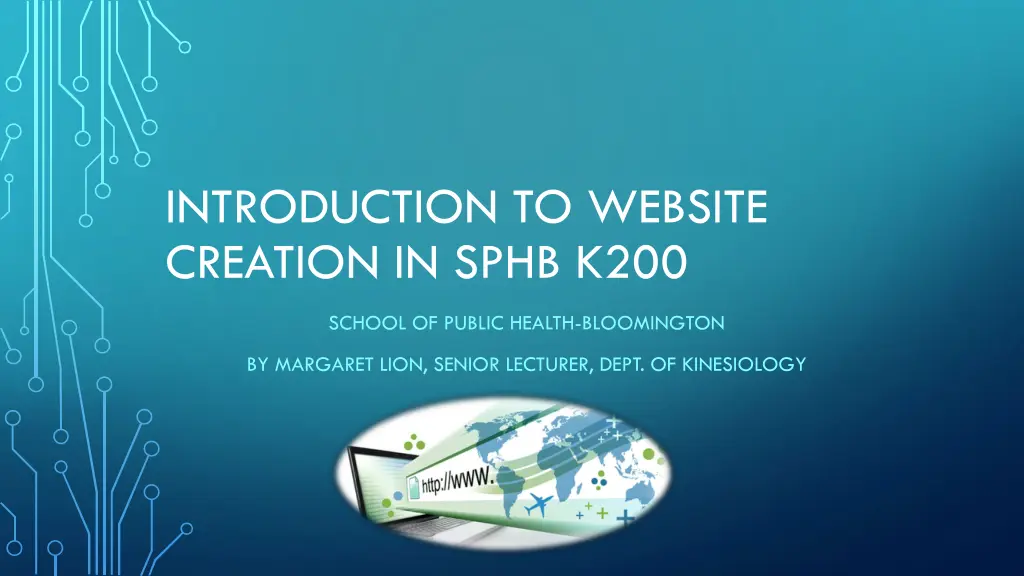 introduction to website creation in sphb k200 n.w