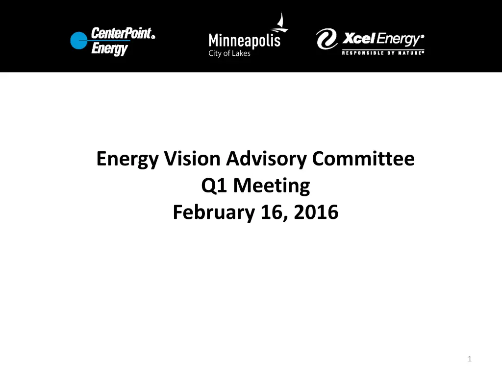 energy vision advisory committee q1 meeting n.w