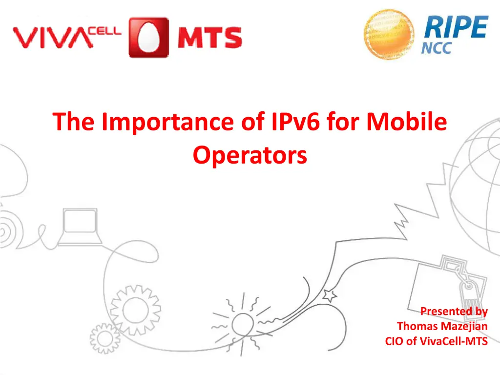 the importance of ipv6 for mobile operators n.w