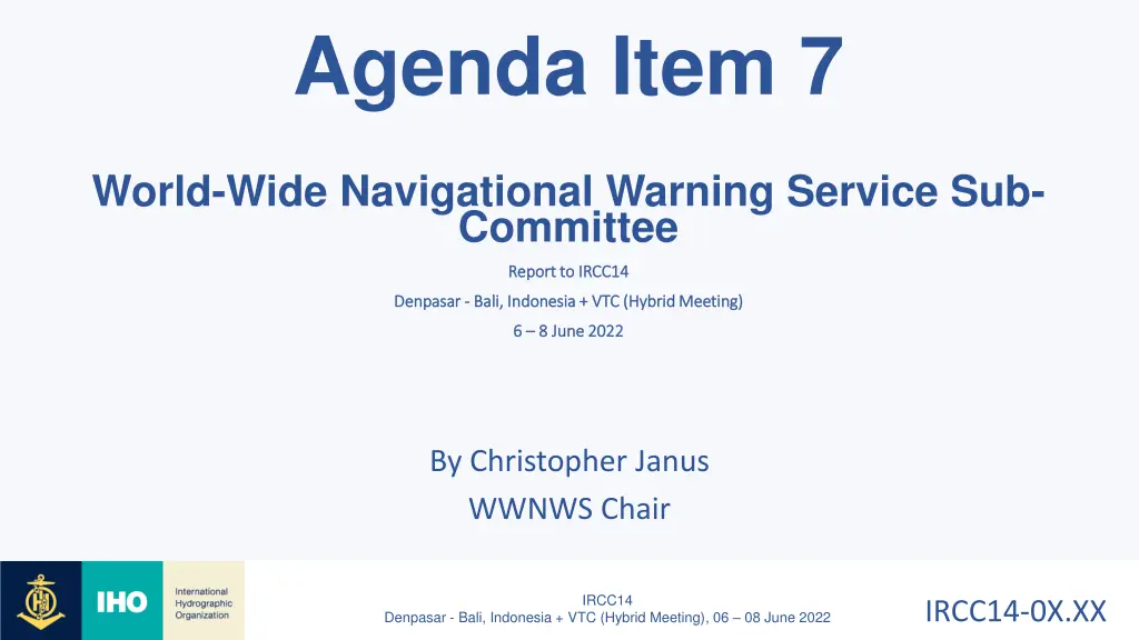 agenda item 7 n.w