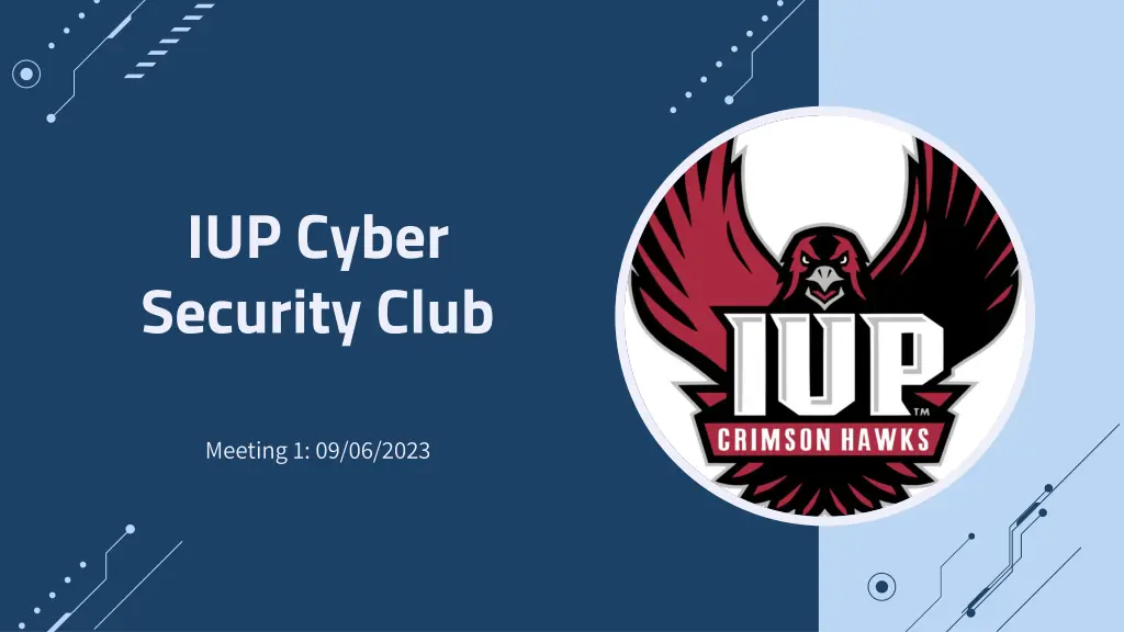iup cyber security club n.w
