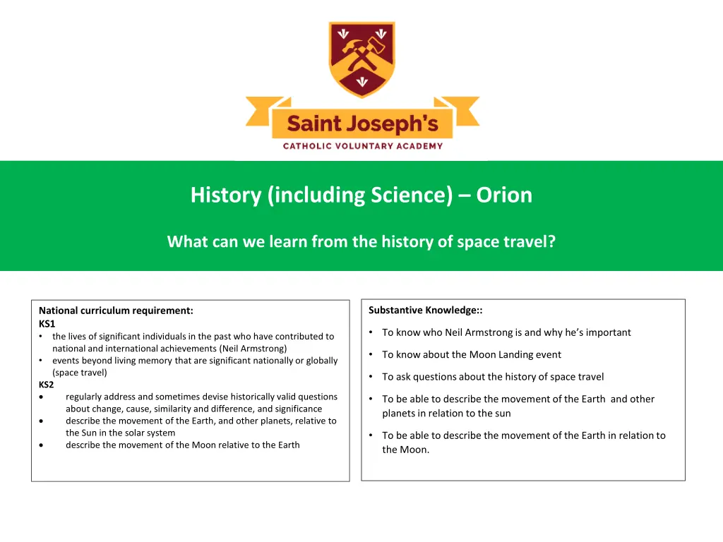history including science orion n.w