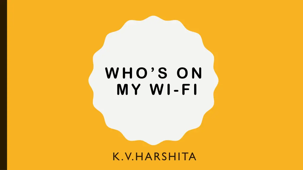 who s on my wi fi n.w
