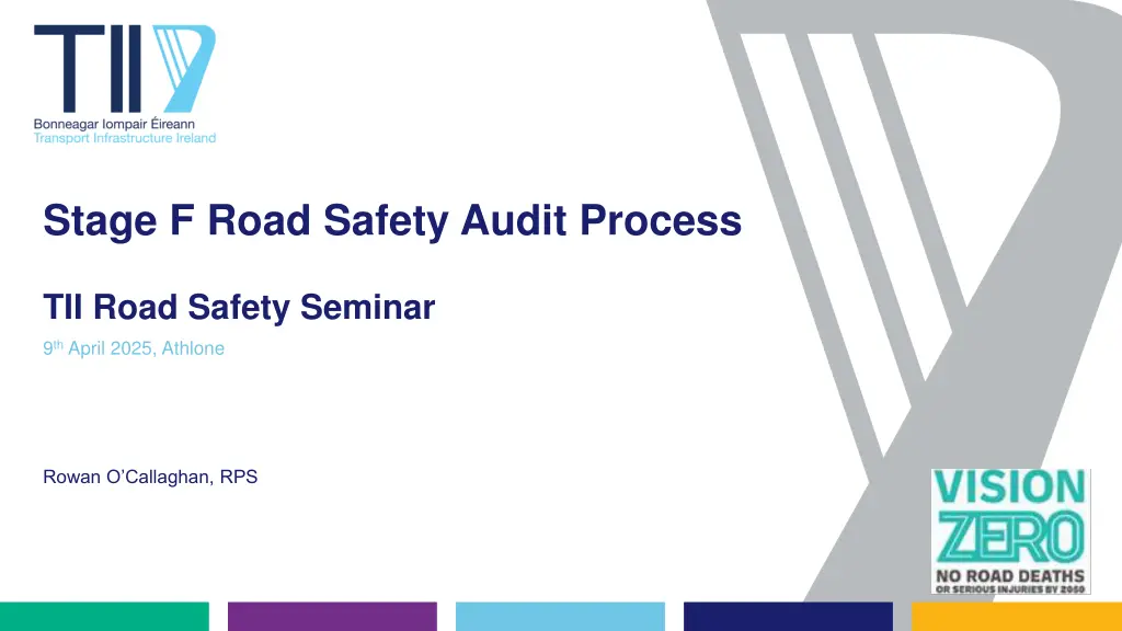 stage f road safety audit process n.w