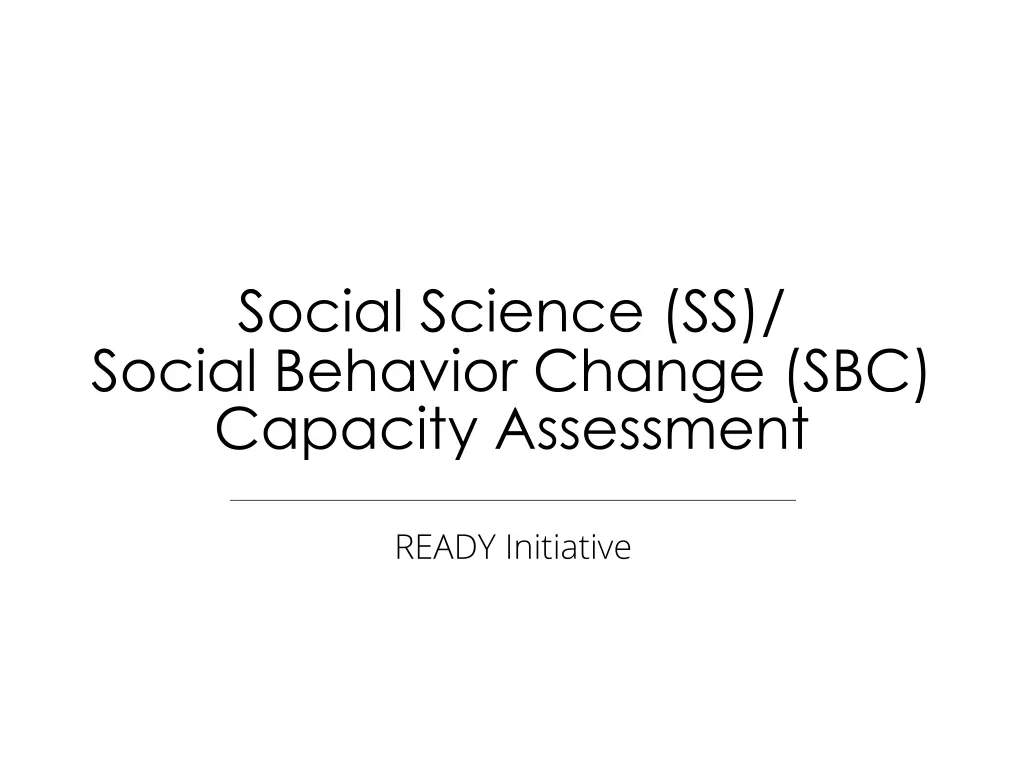 social science ss social behavior change n.w