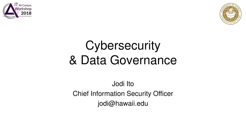 cybersecurity data governance n.w