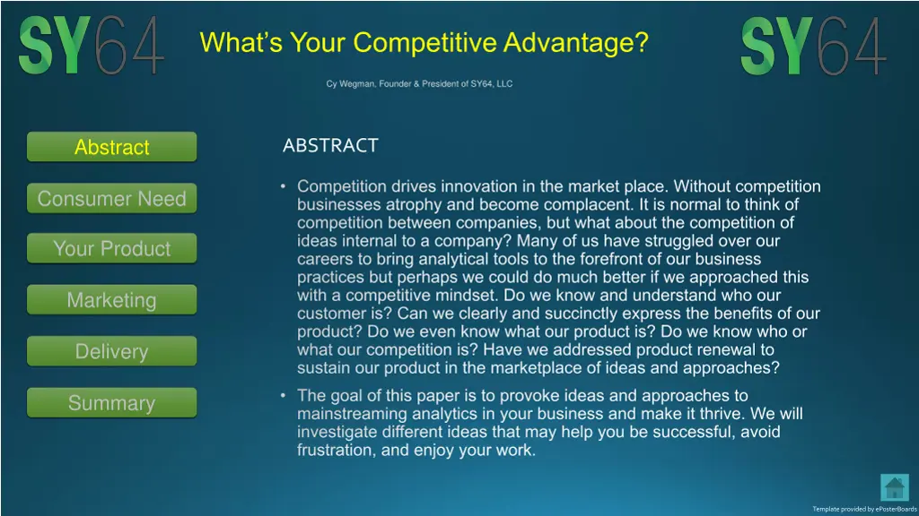 what s your competitive advantage n.w