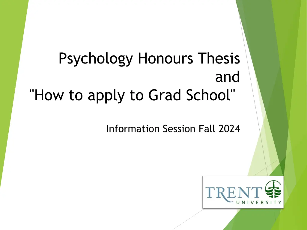 psychology honours thesis n.w