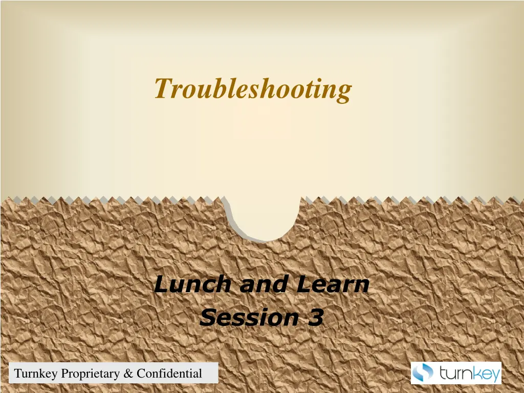 troubleshooting n.w