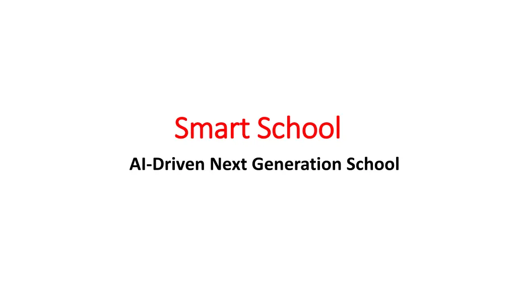 smart school smart school ai driven next n.w