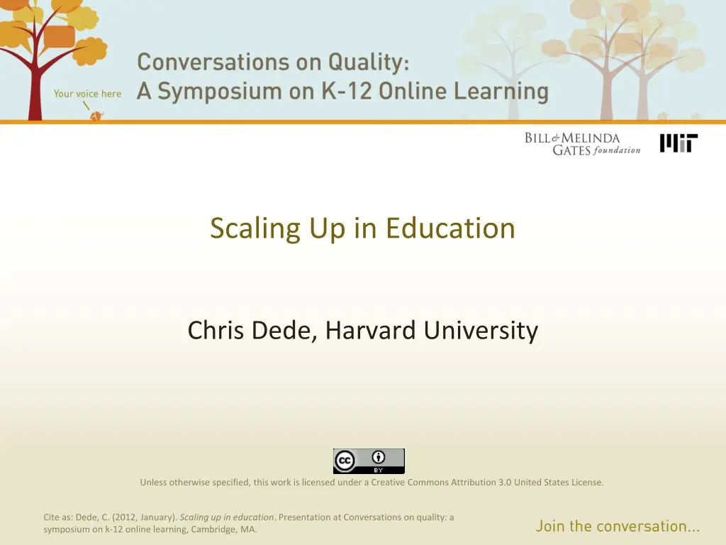 scaling up in education n.w