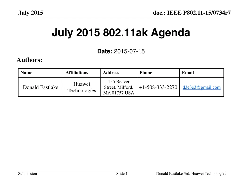 july 2015 n.w