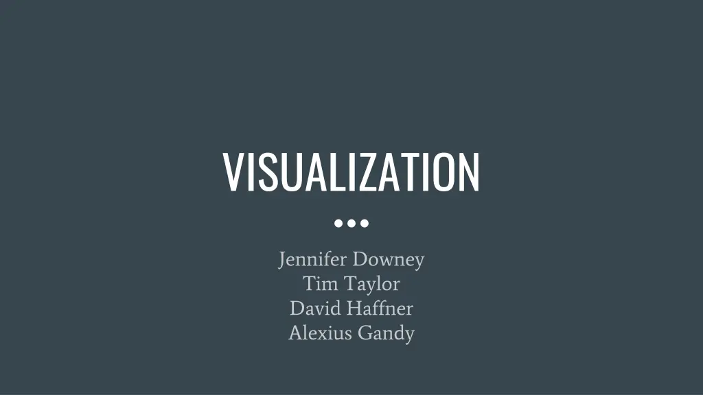 visualization n.w
