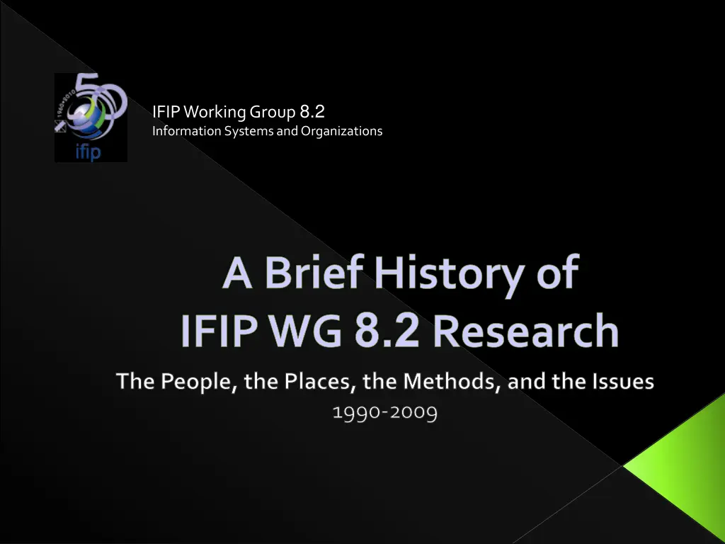 ifip working group 8 2 information systems n.w