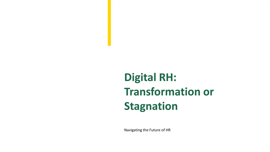 digital rh transformation or stagnation n.w