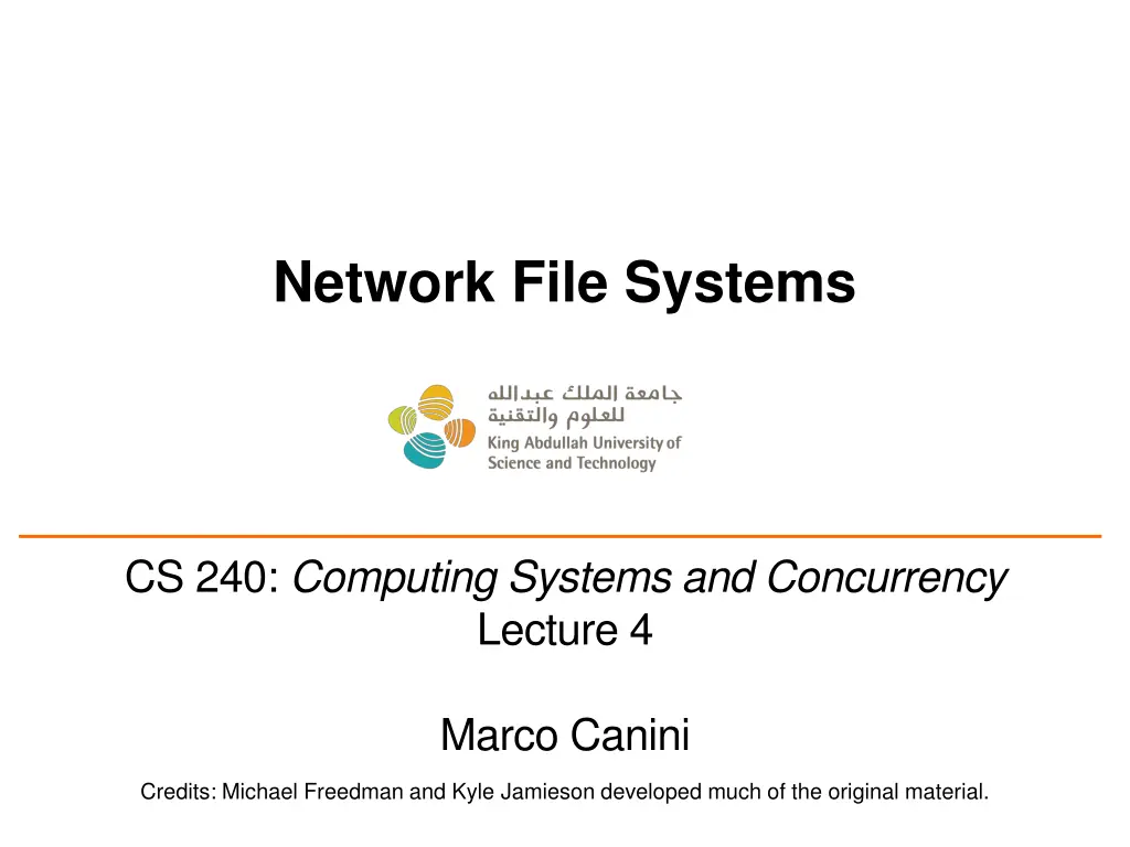 network file systems n.w