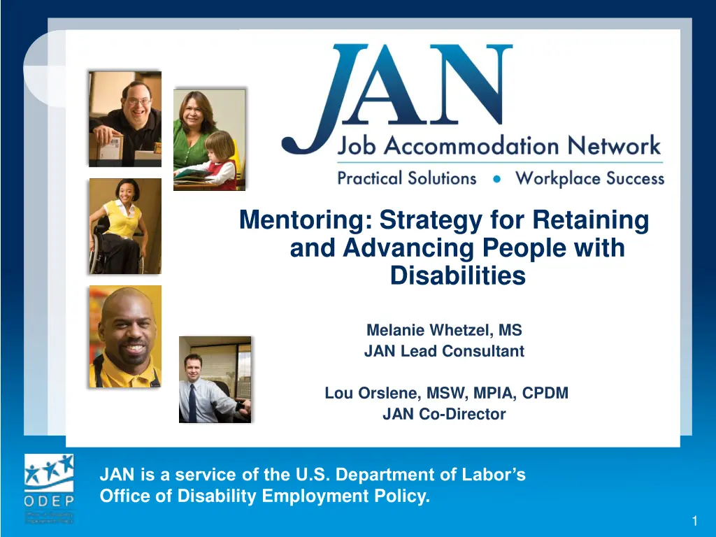 mentoring strategy for retaining and advancing n.w
