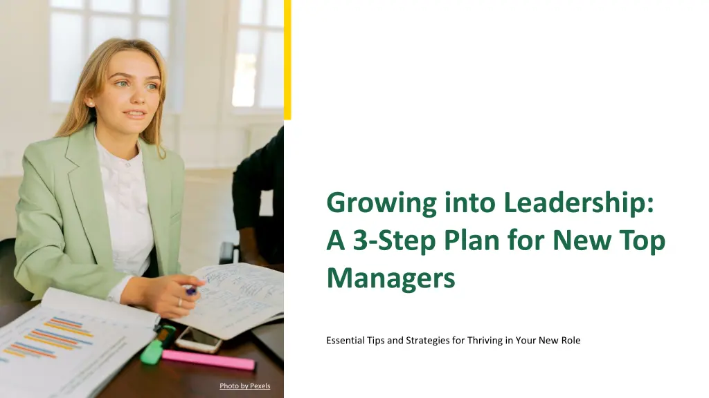 growing into leadership a 3 step plan n.w