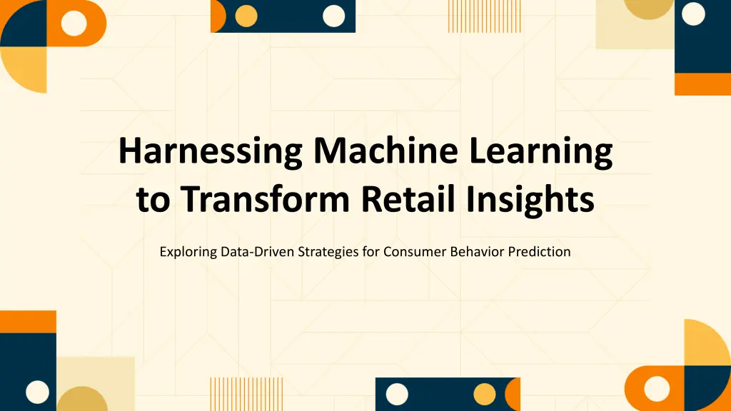 harnessing machine learning to transform retail n.w