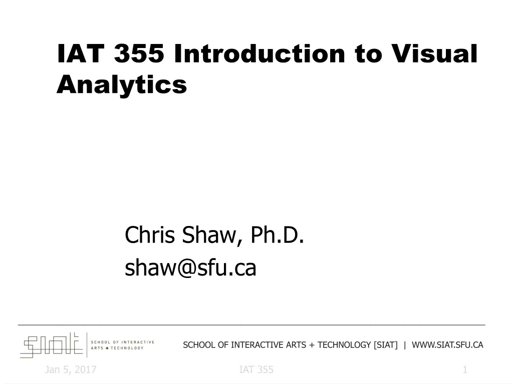 iat 355 introduction to visual analytics n.w