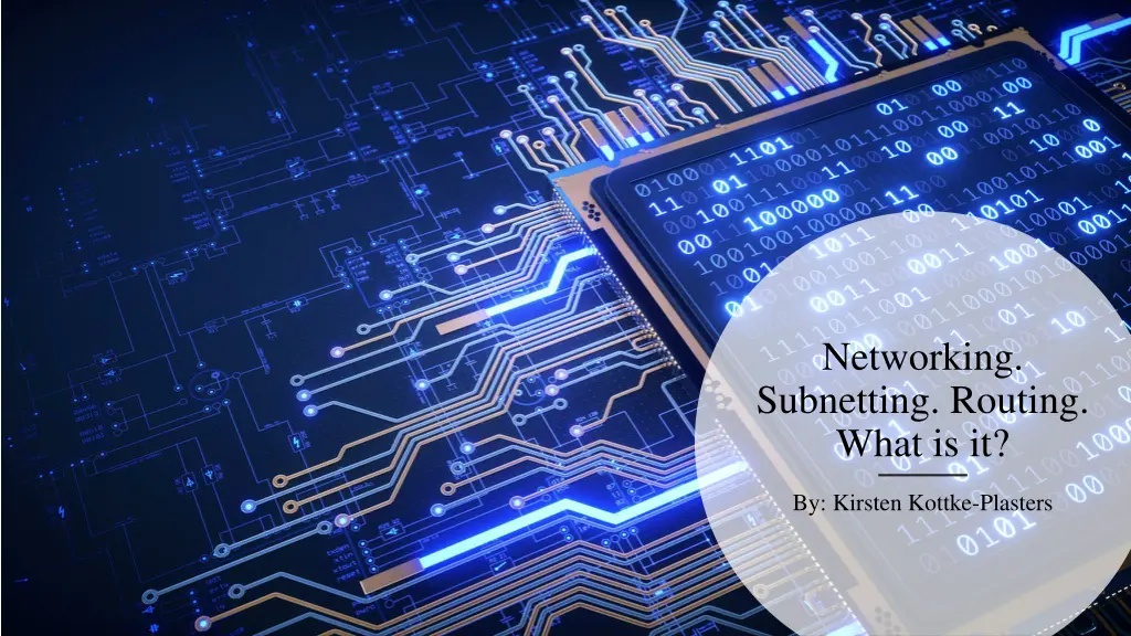 networking subnetting routing what is it n.w