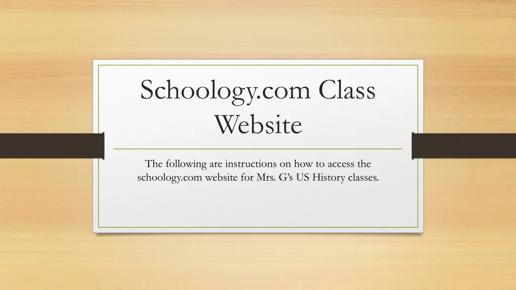 schoology com class website n.w