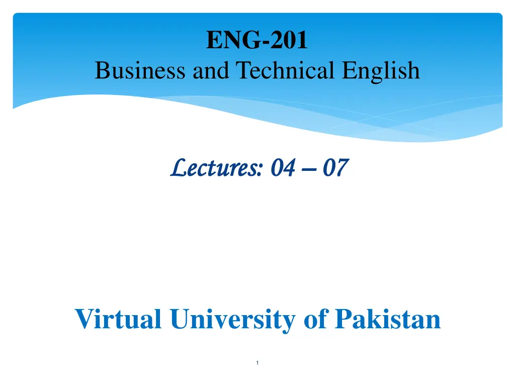 eng 201 n.w